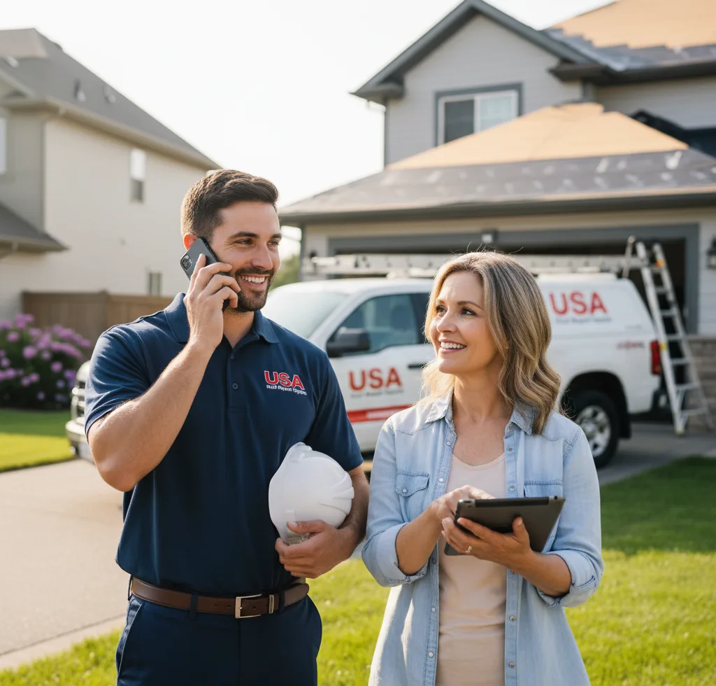 USA Roof Repair Experts customer support in Waterloo